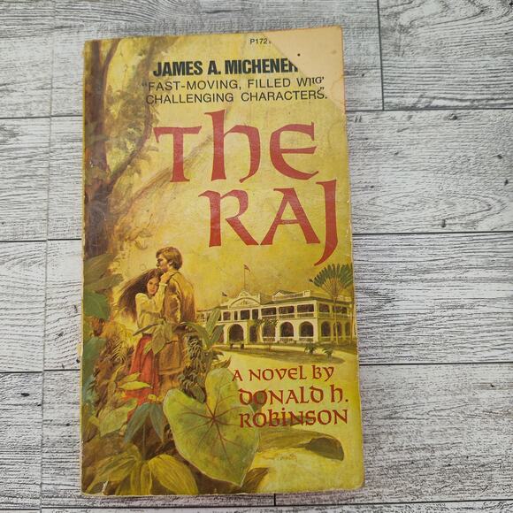 The Raj by Donald Robinson 1972 Fawcett Crest Historical Romance Adventure PB - Picture 12 of 12